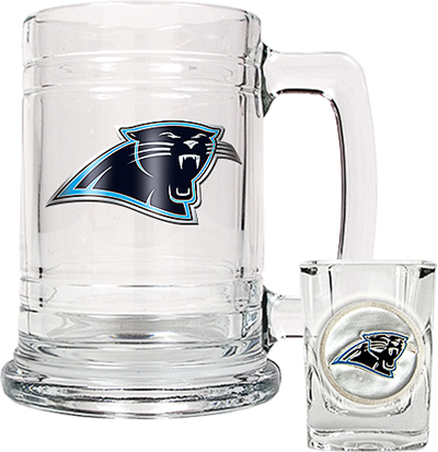NFL Carolina Panthers Boilermaker Gift Set