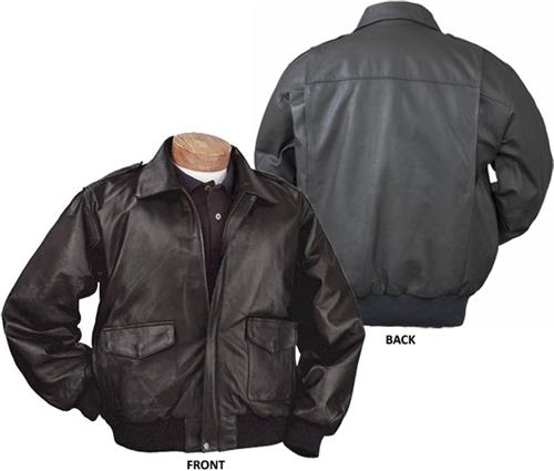 Burk's Bay Napa Leather Bomber Jacket