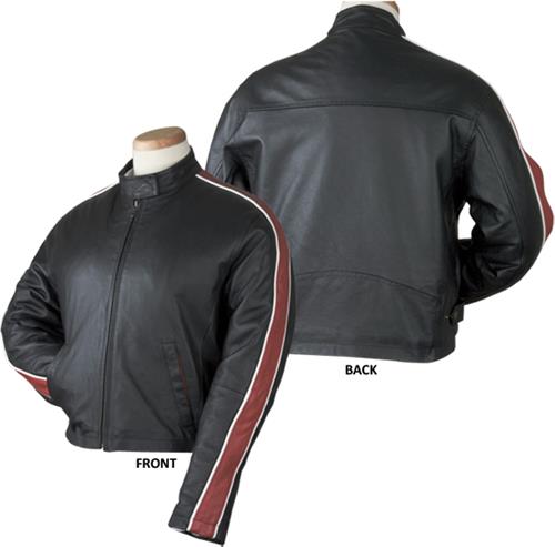 Burk's Bay Ladies Racing Leather Jacket. Free shipping.  Some exclusions apply.
