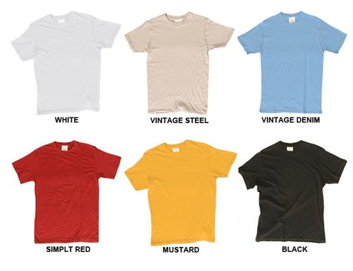 J America Vintage SLUB T-Shirts. Printing is available for this item.