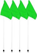 Soccer Innovations Corner Flag (Set of 4) With Metal Spike