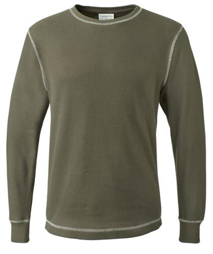 J America Adult Vintage Long Sleeve Thermal Shirts 8238