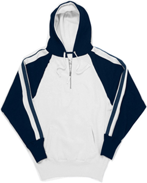 J America Vintage 1/4 Zip Hooded Sweatshirts. Decorated in seven days or less.
