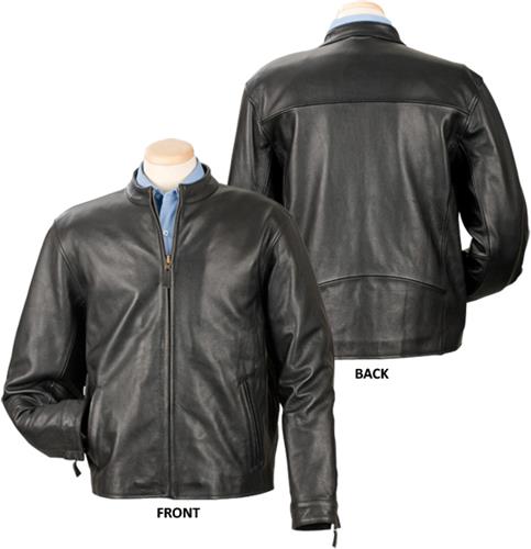 Burk's Bay Cowhide Casual Leather Jacket. Free shipping.  Some exclusions apply.