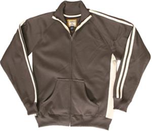 J America Adult Vintage Poly Fleece Track Jackets. Decorated in seven days or less.