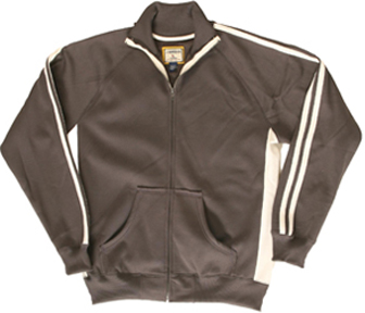 J America Adult Vintage Poly Fleece Track Jackets