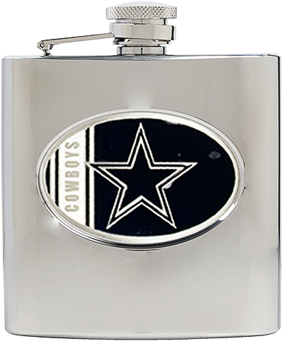NFL Dallas Cowboys 6oz Stainless Steel Flask
