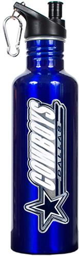 NFL Dallas Cowboys Blue Stainless Water Bottle