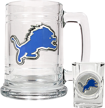 NFL Detroit Lions Boilermaker Gift Set