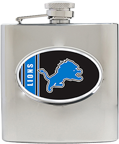 NFL Detroit Lions 6oz Stainless Steel Flask