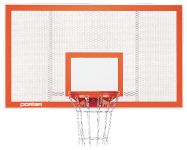 Rectangular Basketball Steel Perforated Backboard. Free shipping.  Some exclusions apply.