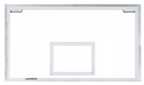 Porter Center-Strut Rectangular Glass 72" X 42" Backboard 208. Free shipping.  Some exclusions apply.