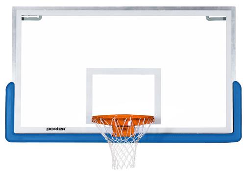 Porter Center-Strut Rectangular Glass Backboard Package. Free shipping.  Some exclusions apply.