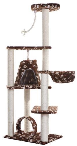Armarkat Real Wood Cat Tree Hammock Bed With Natural Sisal Post for Cats and Kittens, A6601