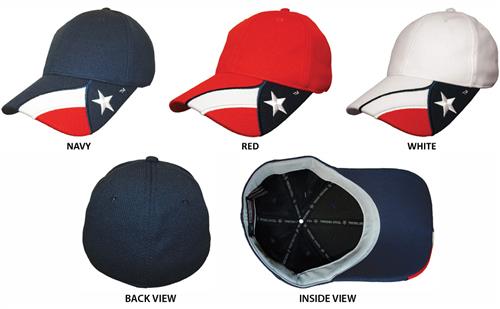 ROCKPOINT Texas Stretch Fit Cap. Embroidery is available on this item.