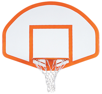 Porter Fiberglass Basketball Backboard - 54" x 39". Free shipping.  Some exclusions apply.