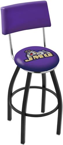 James Madison University Swivel Back Bar Stool. Free shipping.  Some exclusions apply.