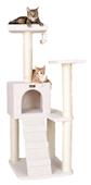 Armarkat Ivory Fleece Covered 53" High Real Wood Cat tree, B5301