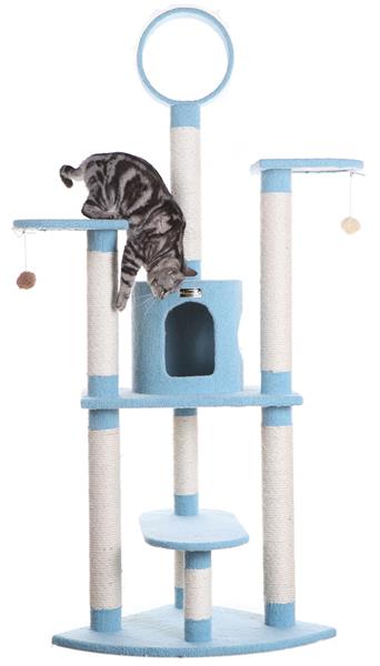 Armarkat 3-Tier Carpeted Cat Tree Condo F3703 Kitten Activity Tree