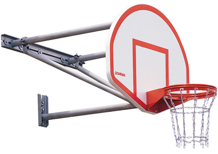 Porter Outdoor Wall-Mount Basketball System