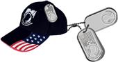 ROCKPOINT POW Freedom Cap w/Dog Tag