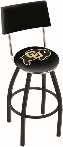 University of Colorado Swivel Back Bar Stool. Free shipping.  Some exclusions apply.