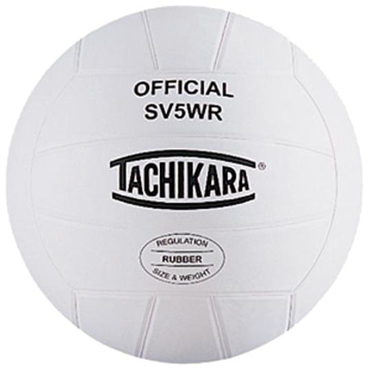 E3894 Tachikara SV5WR Indoor/Outdoor Rubber Volleyballs