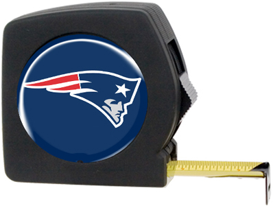 NFL Patriots 25' Tape Measure with Logo