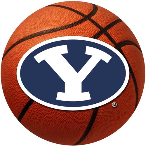 Fan Mats Brigham Young University Basketball Mat