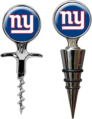 NFL New York Giants Cork Screw & Bottle Topper