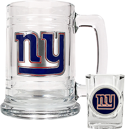 NFL New York Giants Boilermaker Gift Set