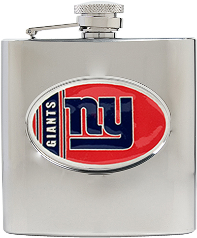 NFL New York Giants 6oz Stainless Steel Flask