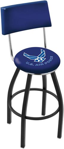 United States Air Force Swivel Back Bar Stool. Free shipping.  Some exclusions apply.