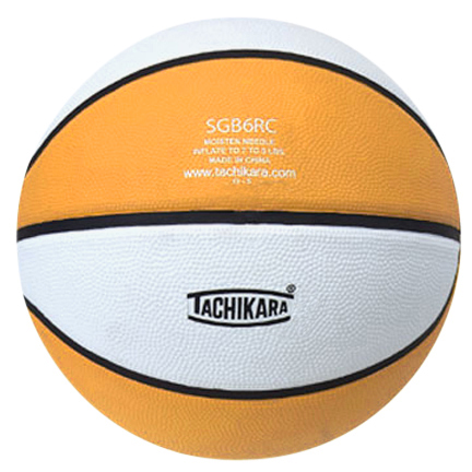 Tachikara Intermediate 2-Color Rubber Basketballs