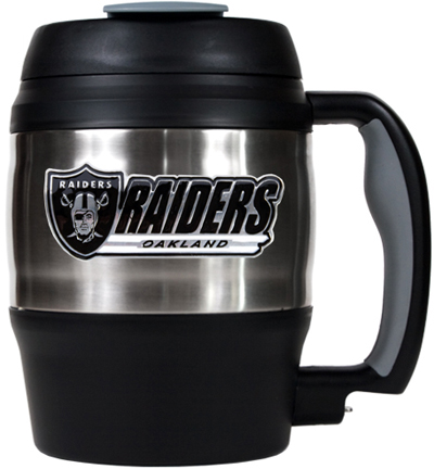 NFL Oakland Raiders 52oz Macho Travel Mug