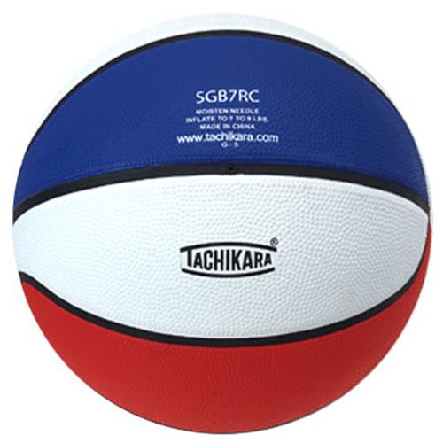 Tachikara Regulation Tri-Color Rubber Basketballs