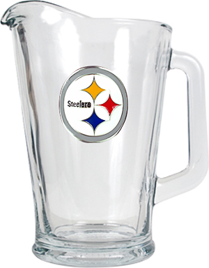 NFL Pittsburgh Steelers 1/2 Gallon Glass Pitcher