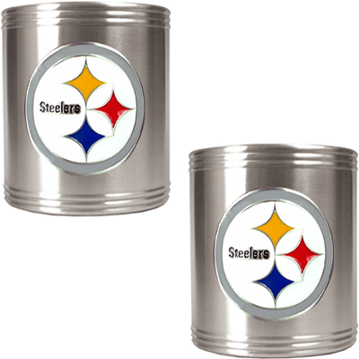 NFL Pittsburgh Steelers Stainless Steel Can Holder
