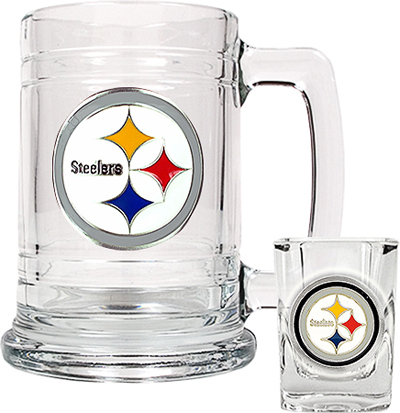 NFL Pittsburgh Steelers Boilermaker Gift Set