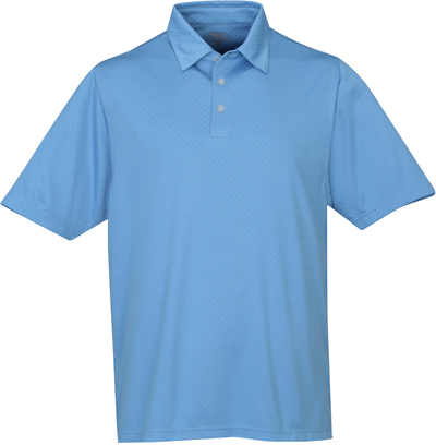TRI MOUNTAIN Del Mar Ultra Cool Mini Argyle Polo. Printing is available for this item.