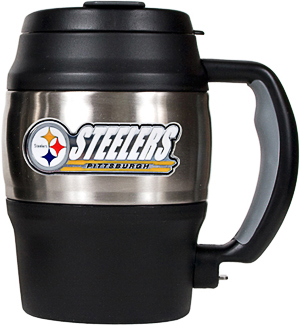 NFL Pittsburgh Steelers Mini Jug w/Bottle Opener