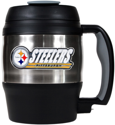 NFL Pittsburgh Steelers 52oz Macho Travel Mug
