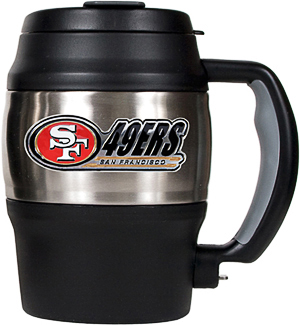 NFL San Francisco 49ers Mini Jug w/Bottle Opener