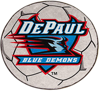 Fan Mats DePaul University Soccer Ball Mat