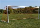 6'6"x18'/8'x24' Euro Style Advantage Soccer Goals (PAIR)