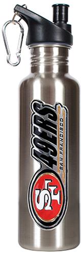 NFL San Francisco 49ers Stainless Water Bottle