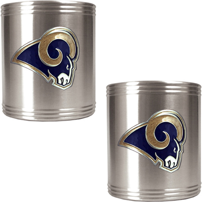 NFL St. Louis Rams Stainless Steel Can Holder