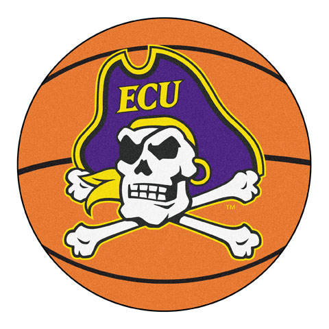 Fan Mats East Carolina University Basketball Mat