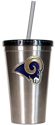 NFL St. Louis Rams 16oz Tumbler with Straw