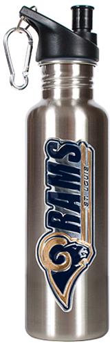 NFL St. Louis Rams Stainless Water Bottle